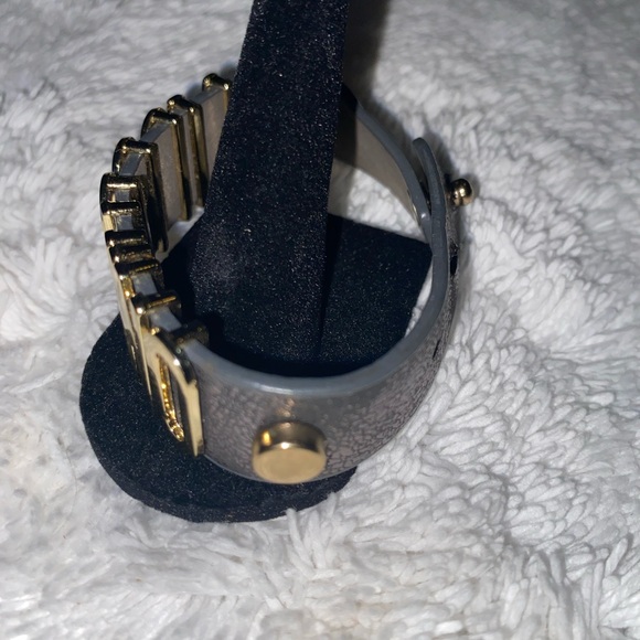 MOSCHINO adjustable leather bracelet - Picture 2 of 4